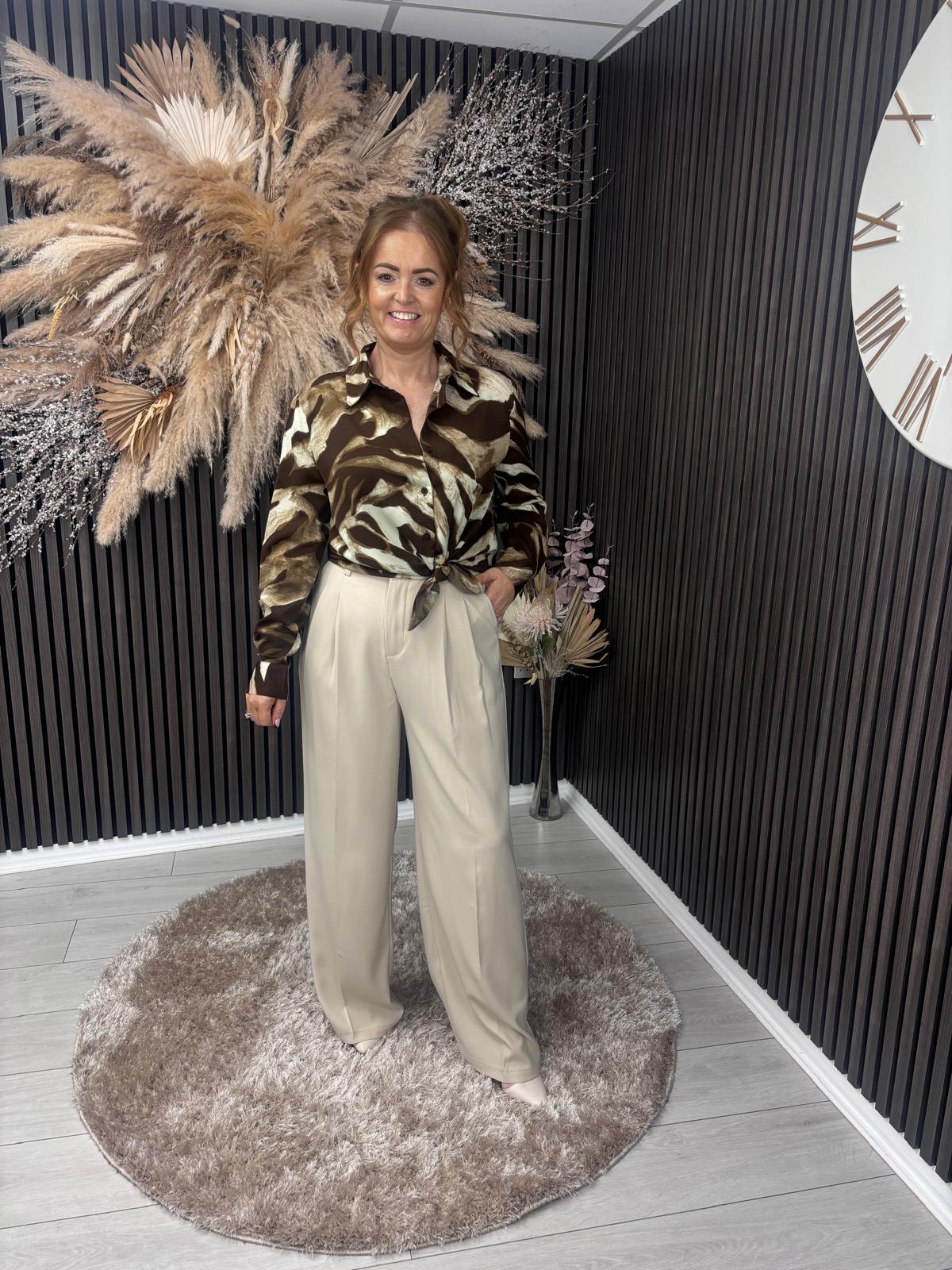 ERIN TROUSER - CREAM