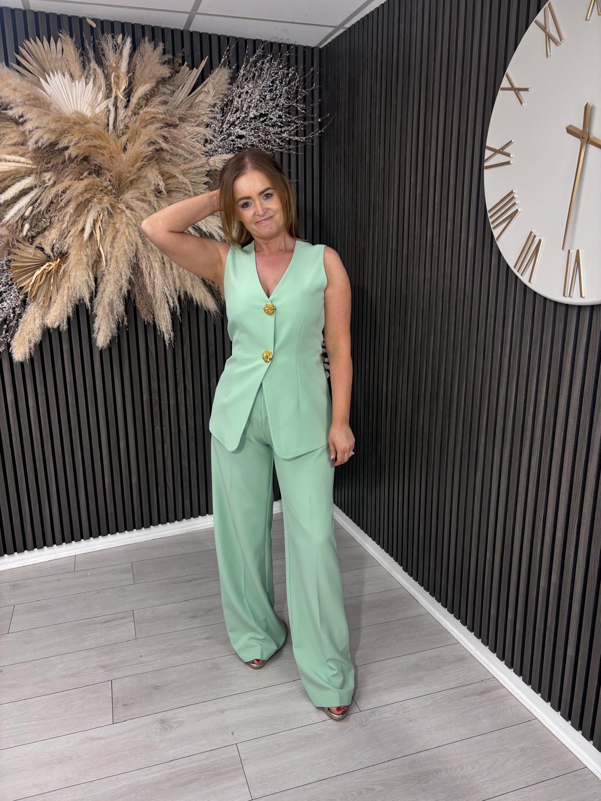 MOLLIE WAISTCOAT - MINT
