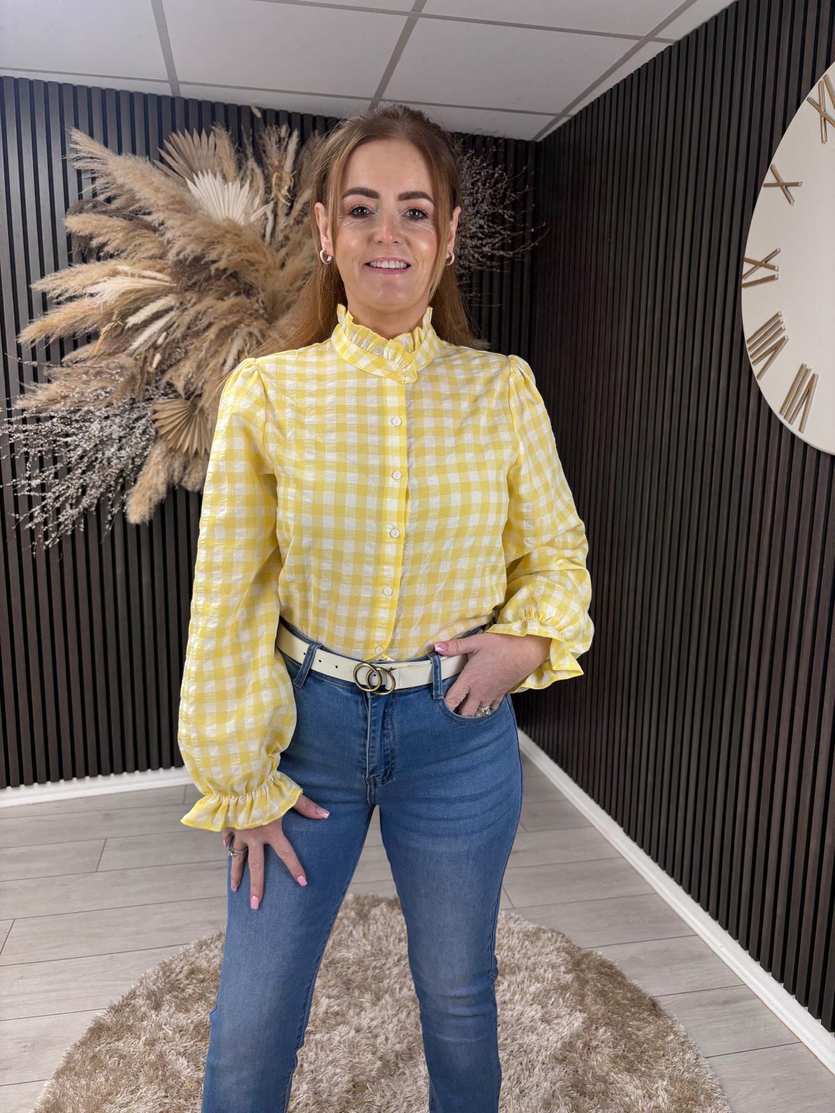 ELIZABETH SHIRT - YELLOW