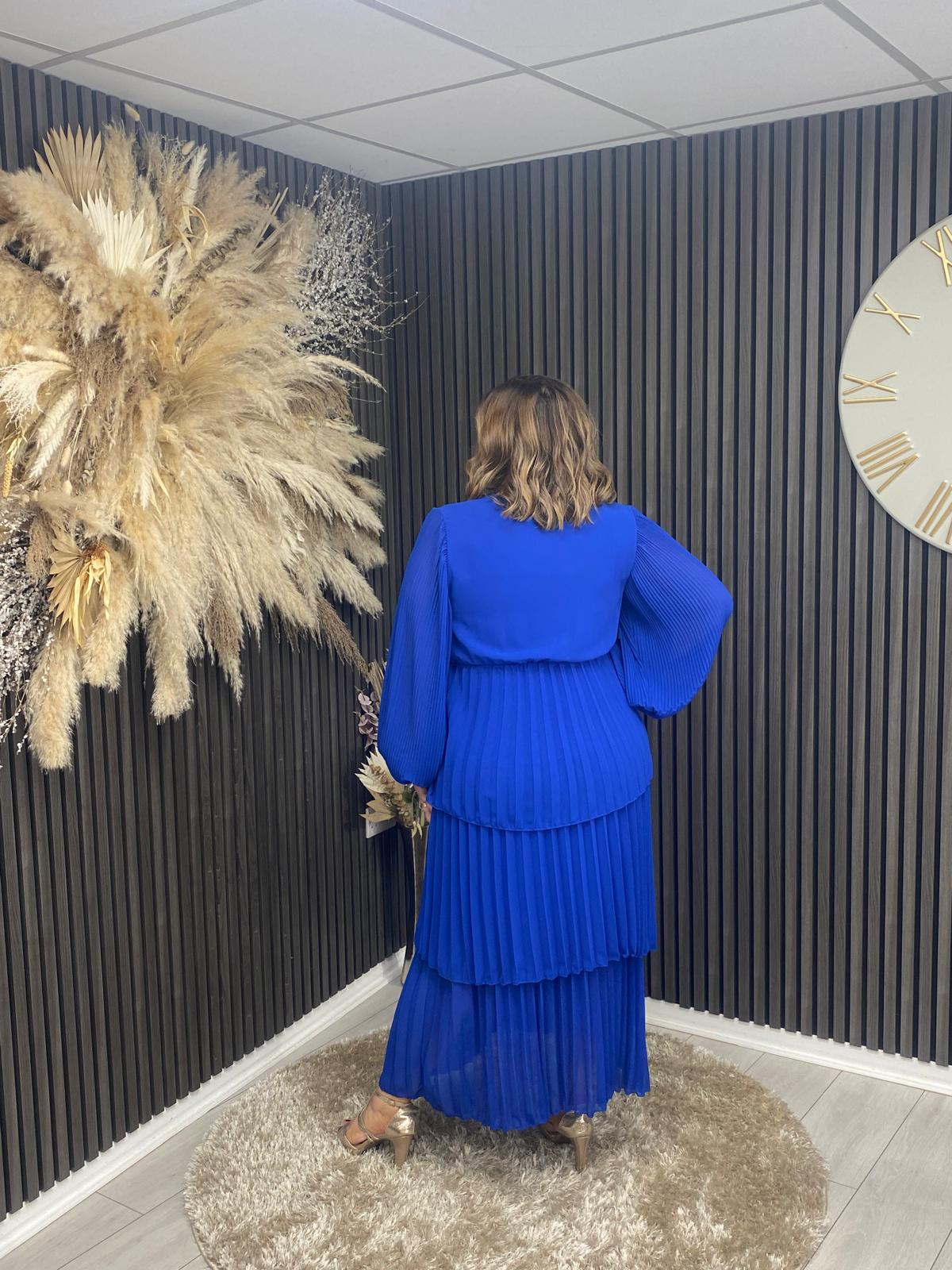 JO JO DRESS - ROYAL BLUE