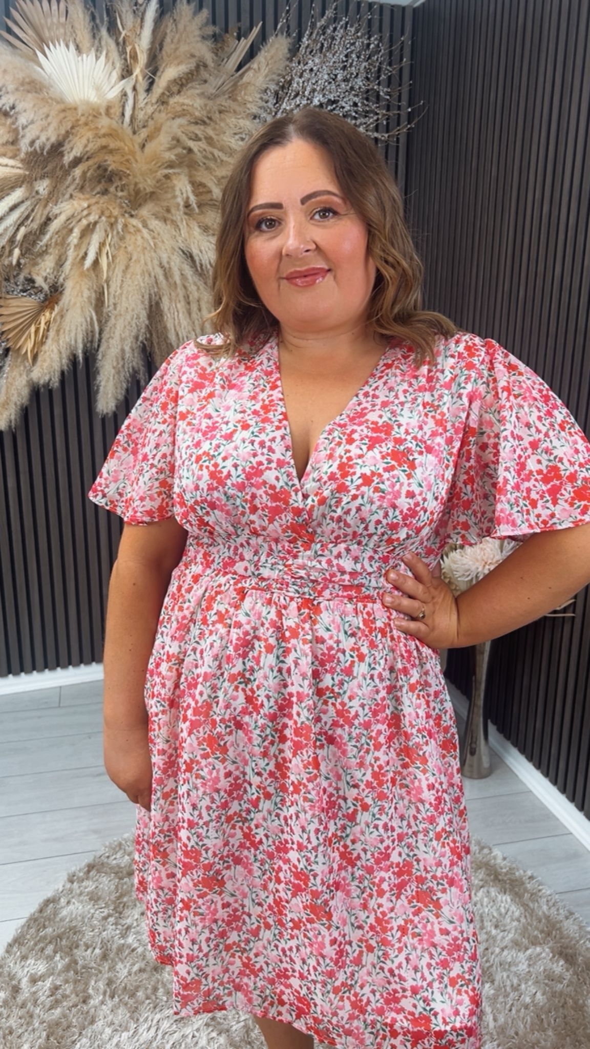FERN DRESS - PINK