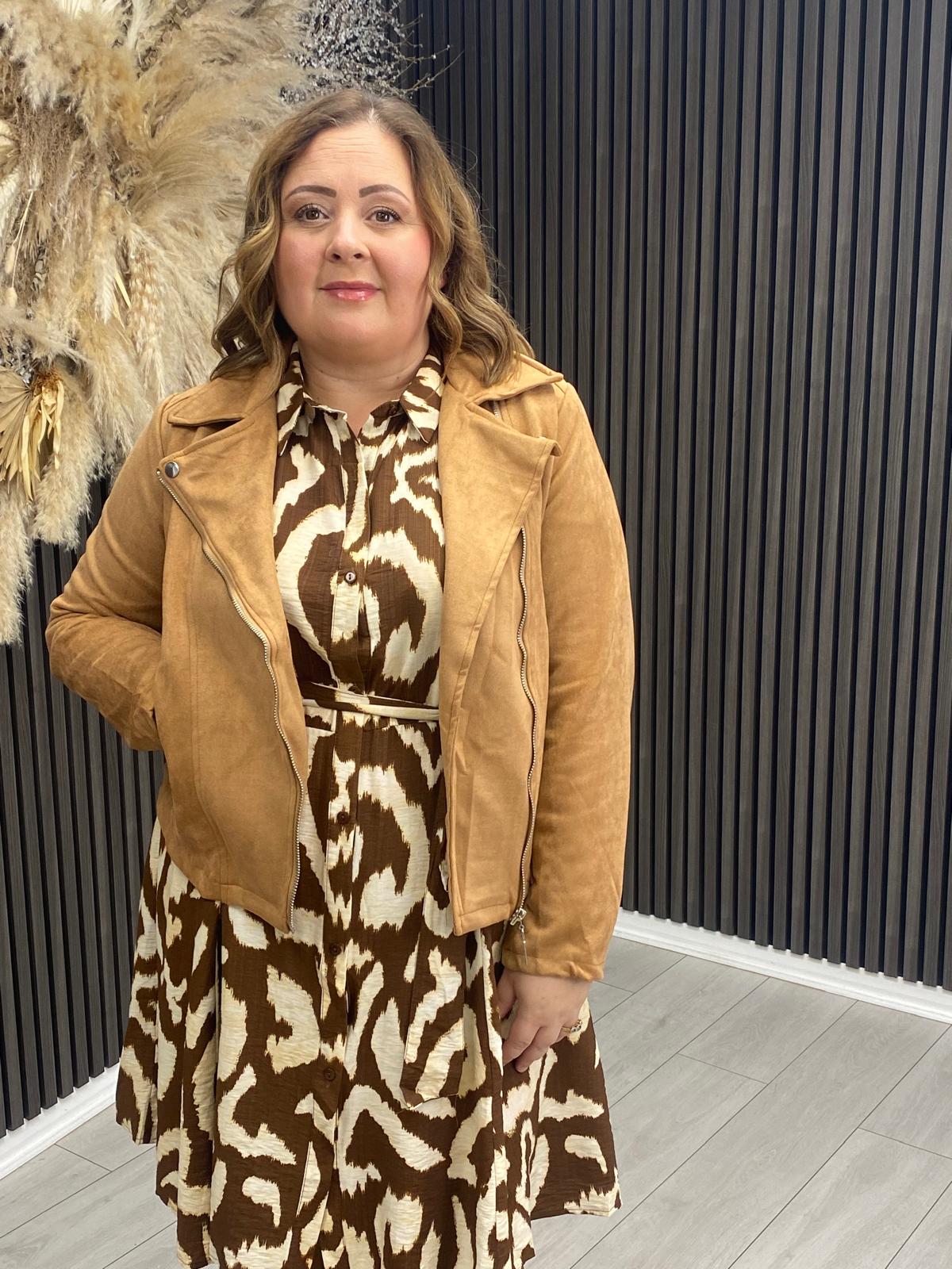 CHRISSIE JACKET - CAMEL