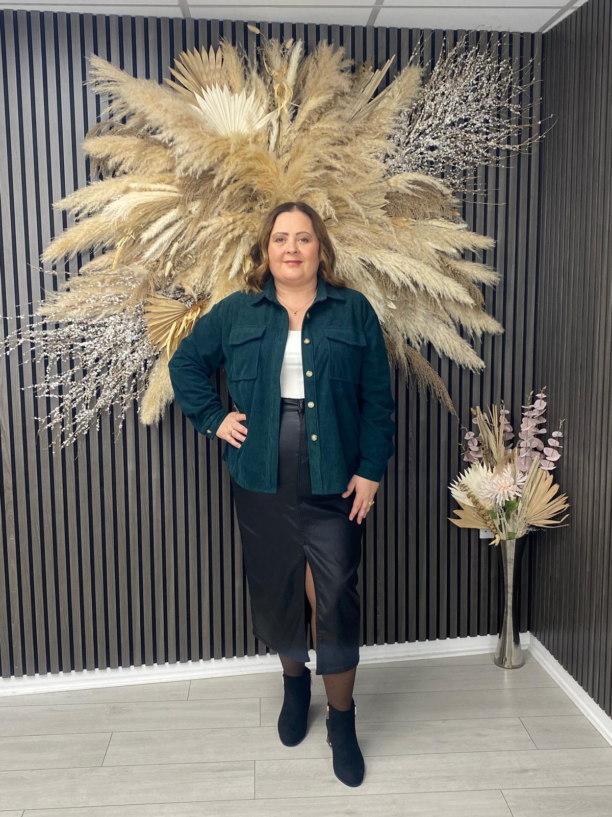 RITA JACKET -GREEN
