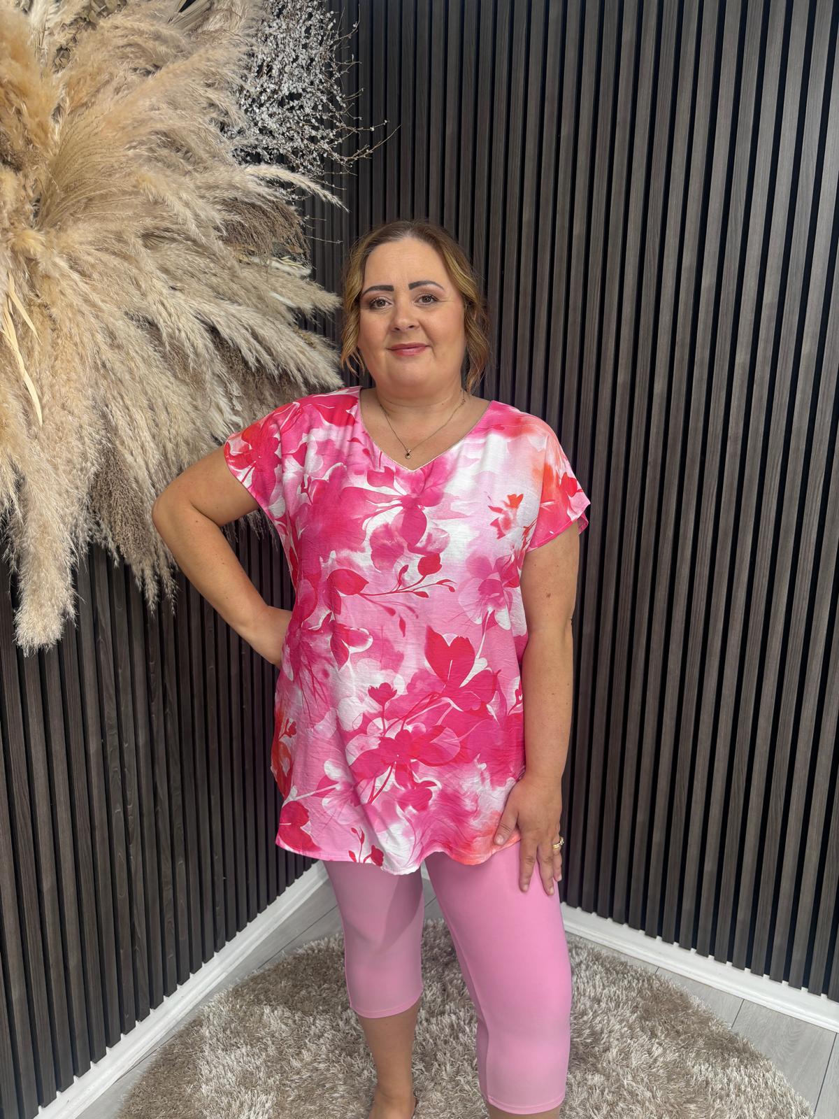 ROSALYN TOP - PINK