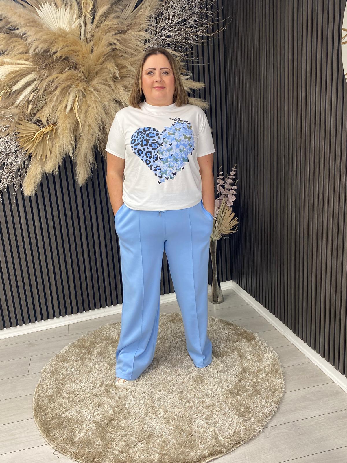 HARPER T-SHIRT - BLUE