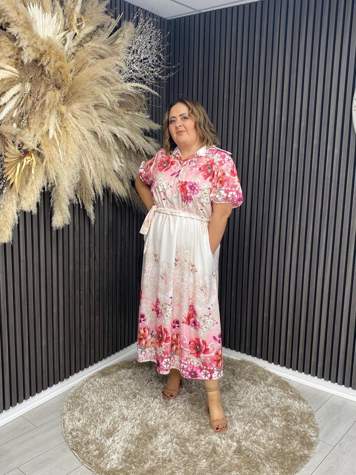 MARBETH DRESS - PINK