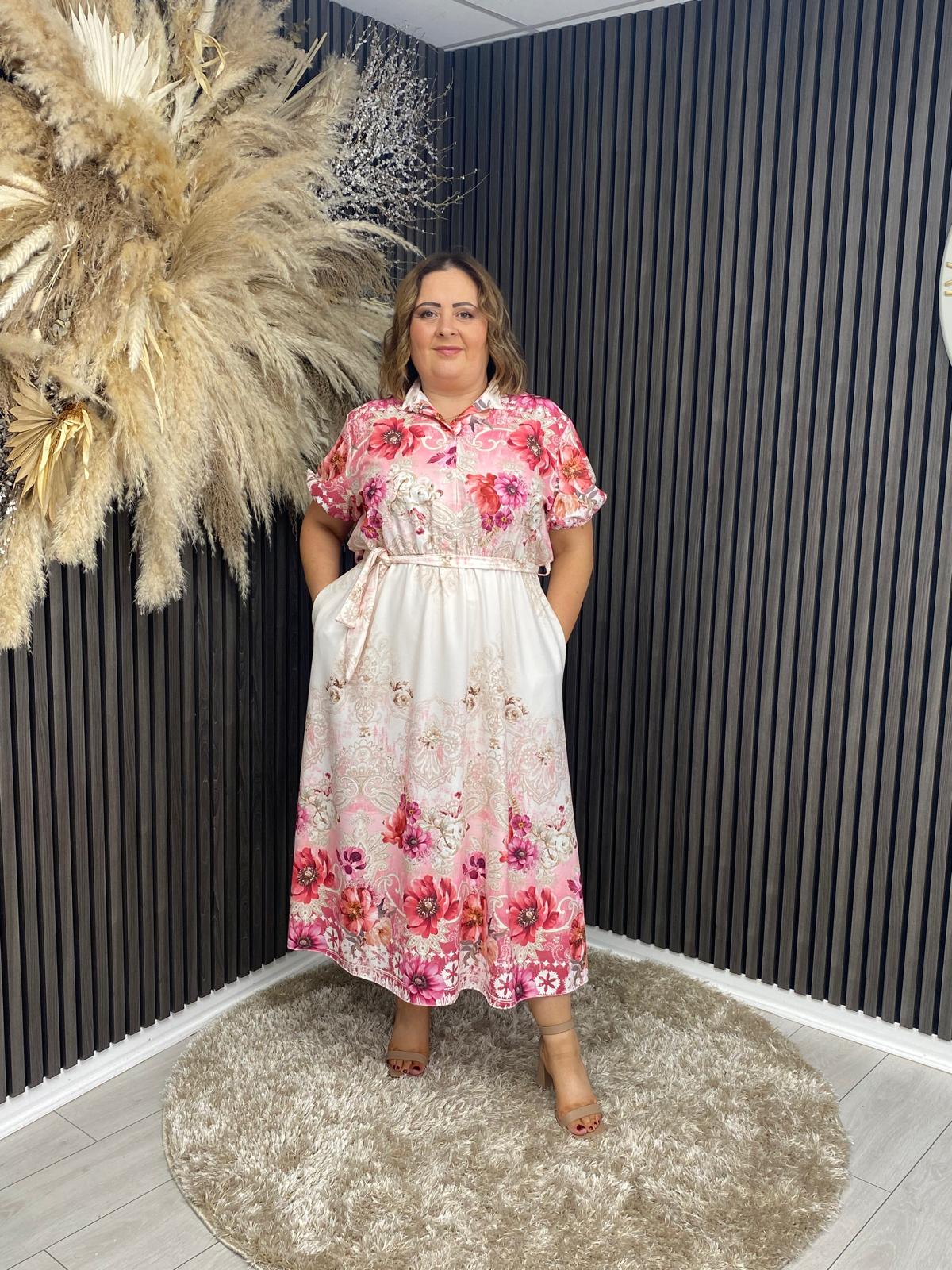 MARBETH DRESS - PINK