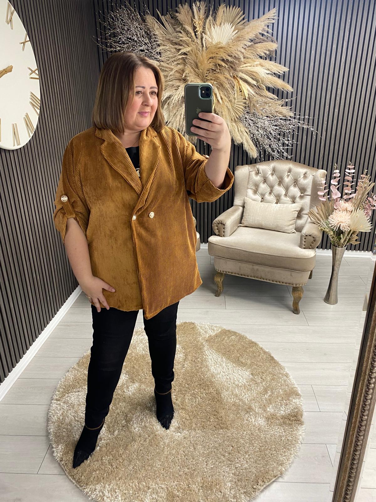 HELENA BLAZER - TAN