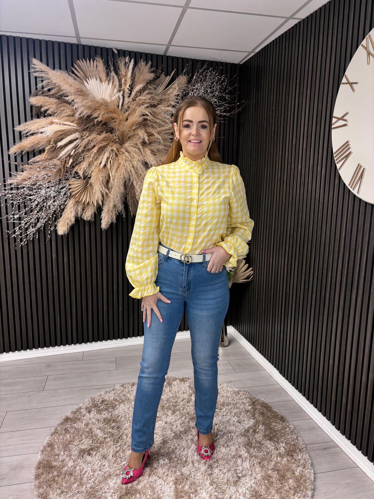 ELIZABETH SHIRT - YELLOW