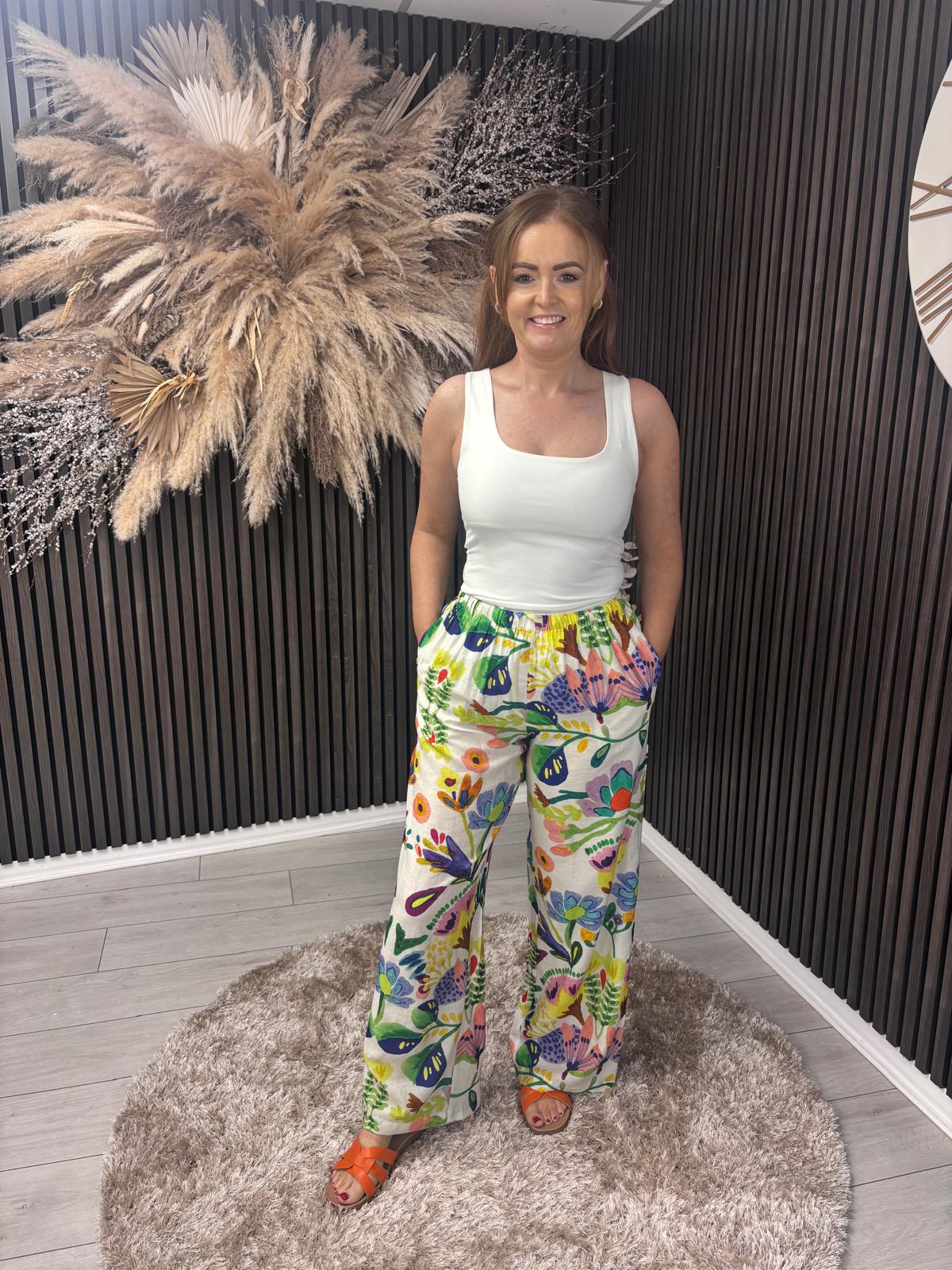 SAMMIE WIDE LEG TROUSERS