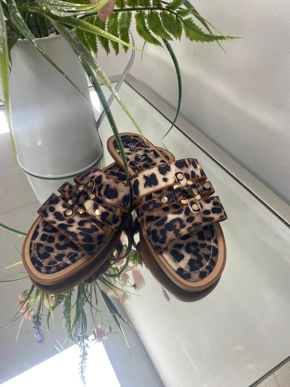 DIANA SANDAL - LEOPARD