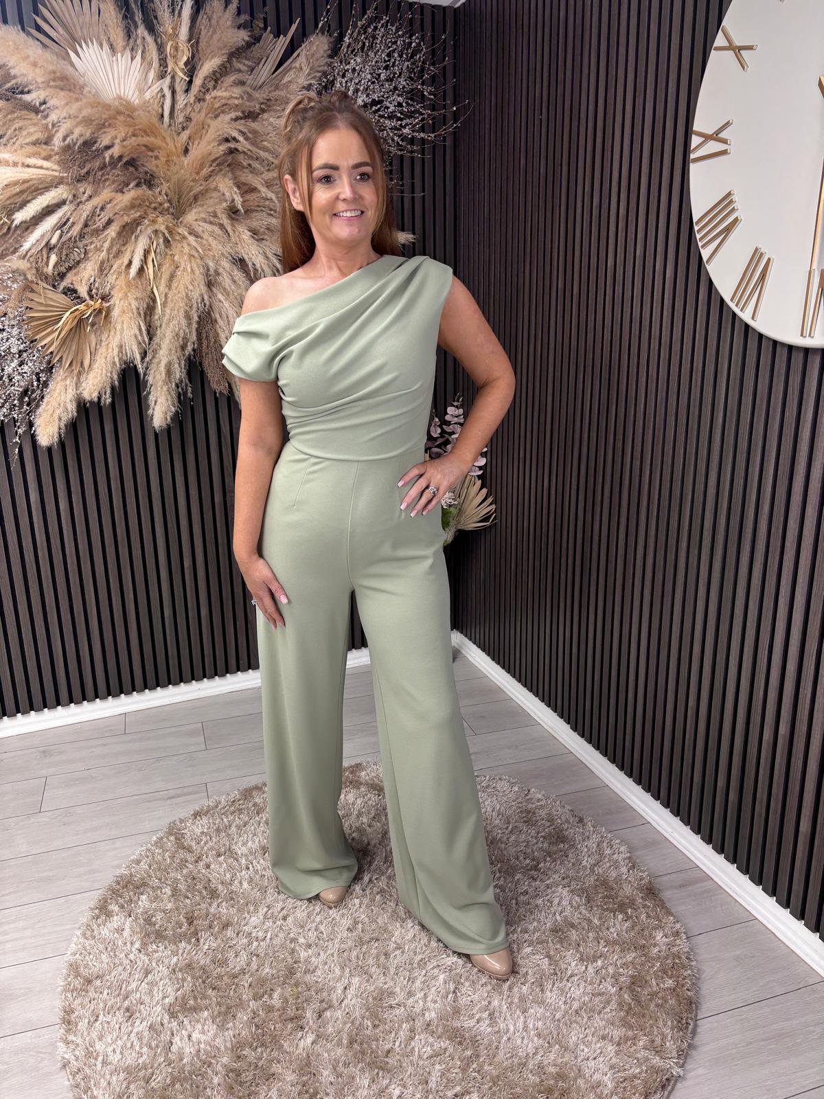 DONNA JUMPSUIT - SAGE