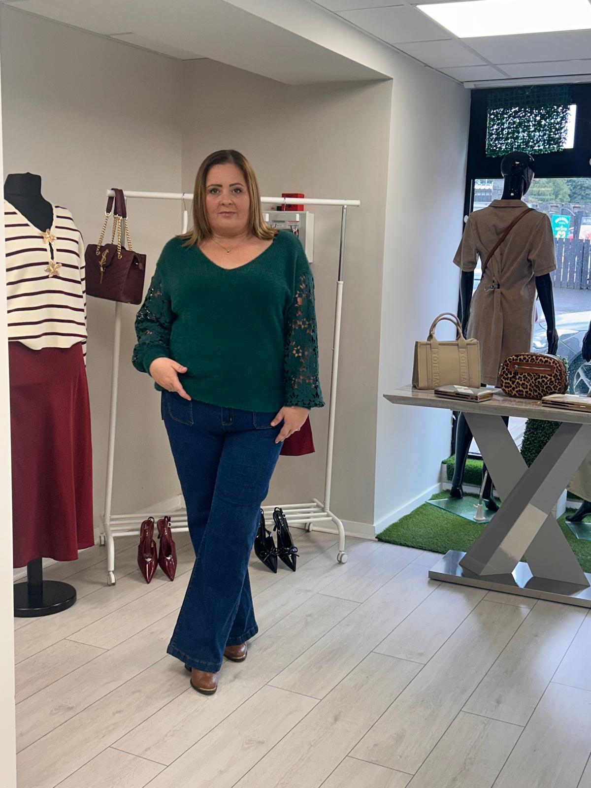 ORLAGH JUMPER - GREEN