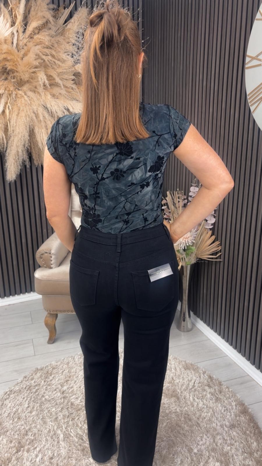 AOIFE TOP - BLACK
