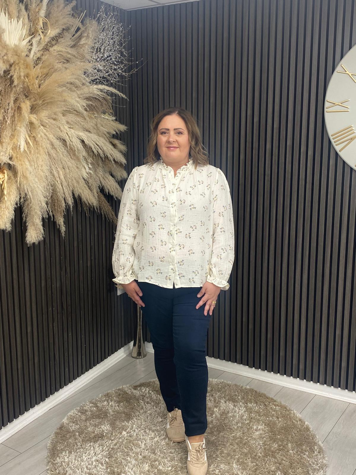 DAISY TOP - BEIGE