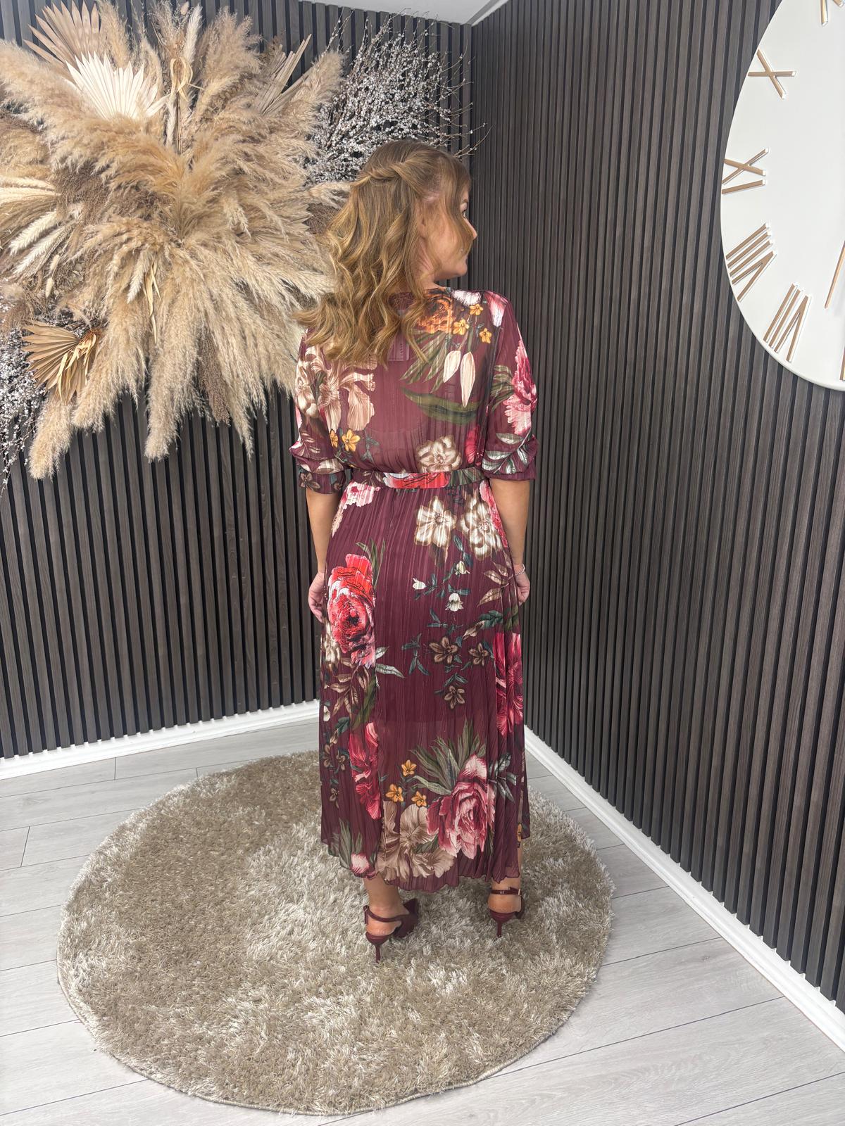 MARISSA DRESS - PLUM
