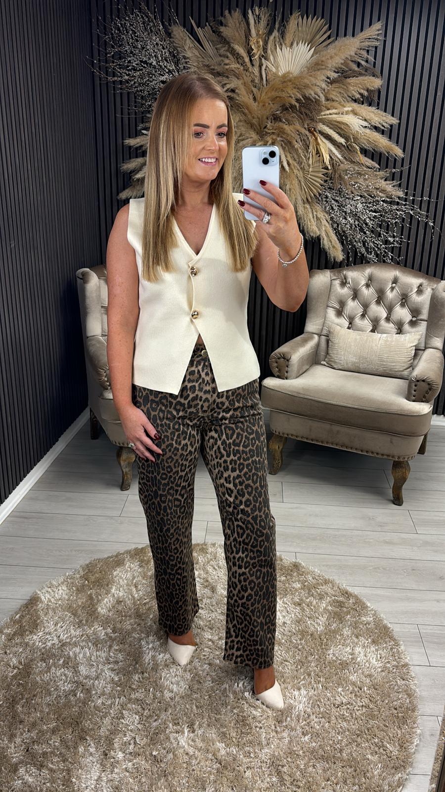 MAURA VEST - CREAM