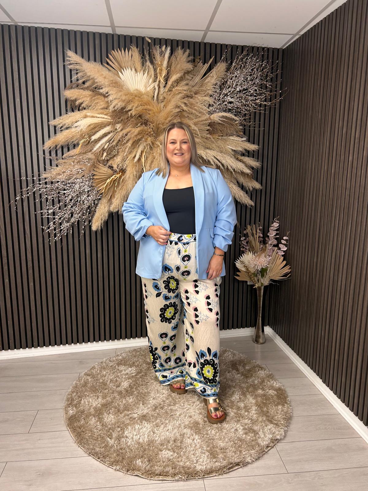 TANYA BLAZER - SKY BLUE