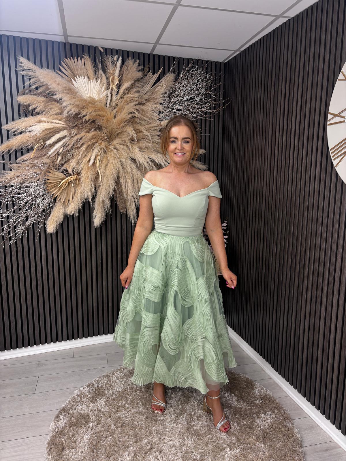 SANDY DRESS - GREEN