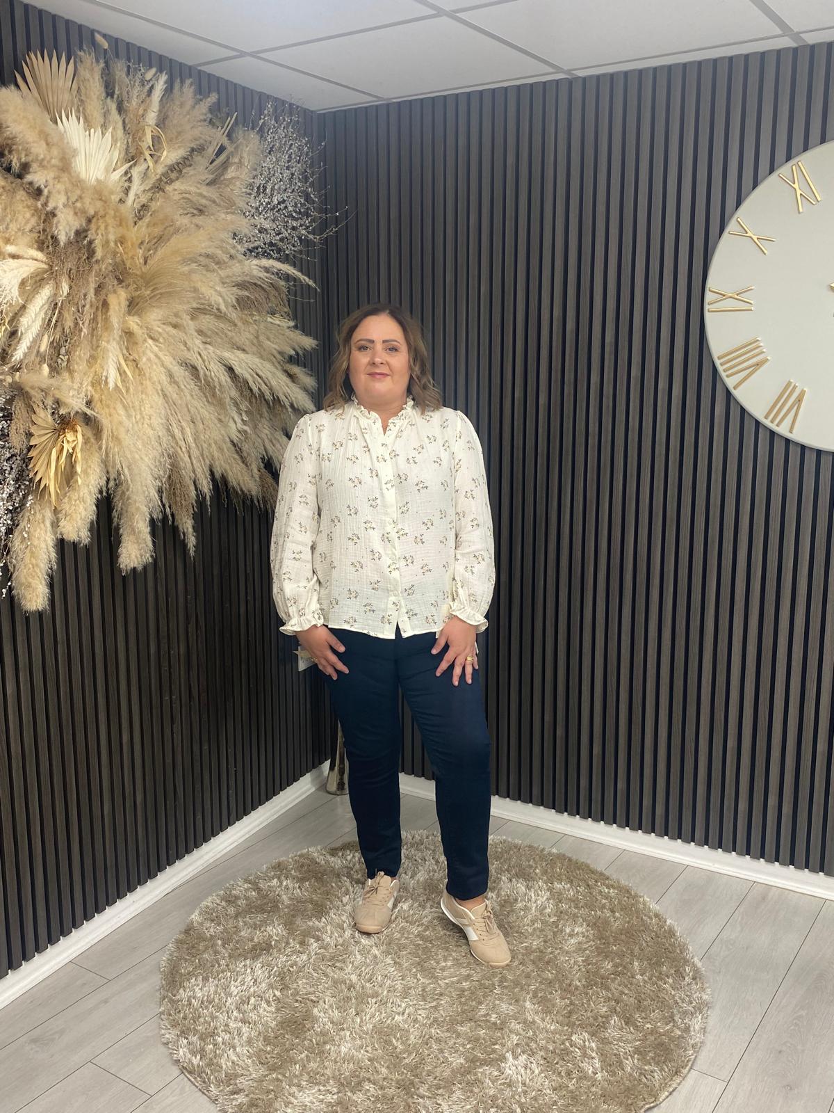 DAISY TOP - BEIGE