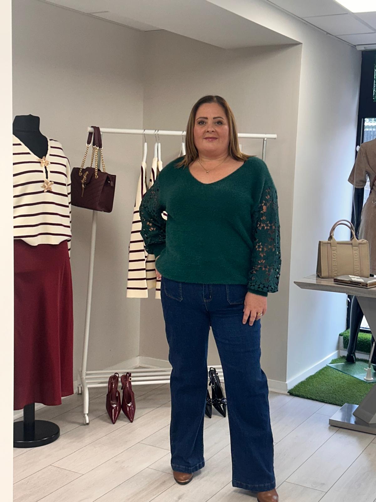 ORLAGH JUMPER - GREEN