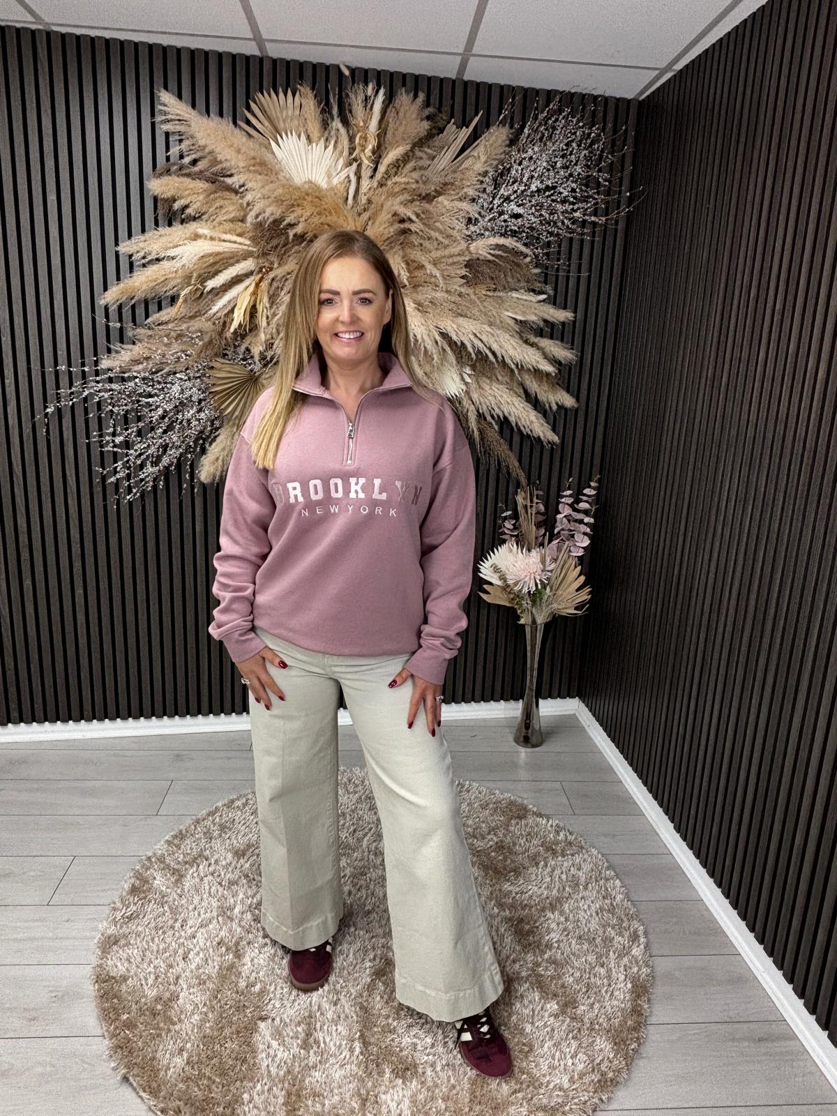 BROOKLYN JUMPER - MAUVE