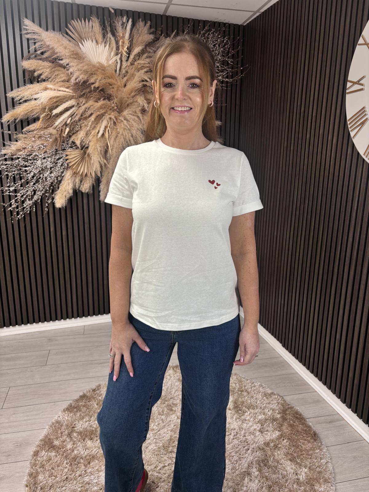 ALEXANDRA T-SHIRT - WHITE