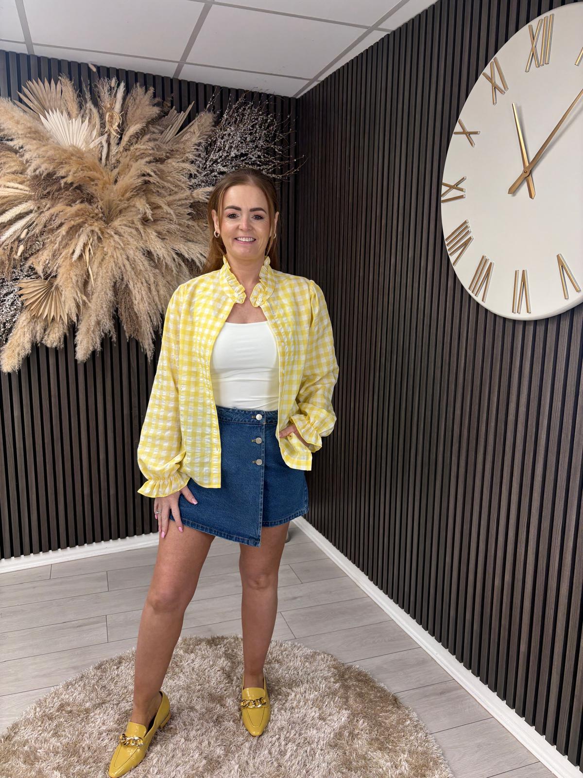 ELIZABETH SHIRT - YELLOW