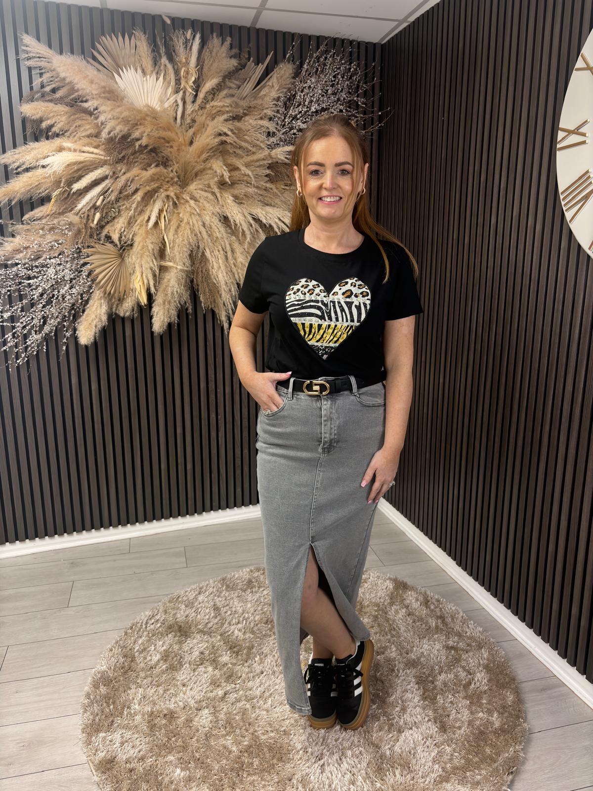 EDEL T-SHIRT - BLACK