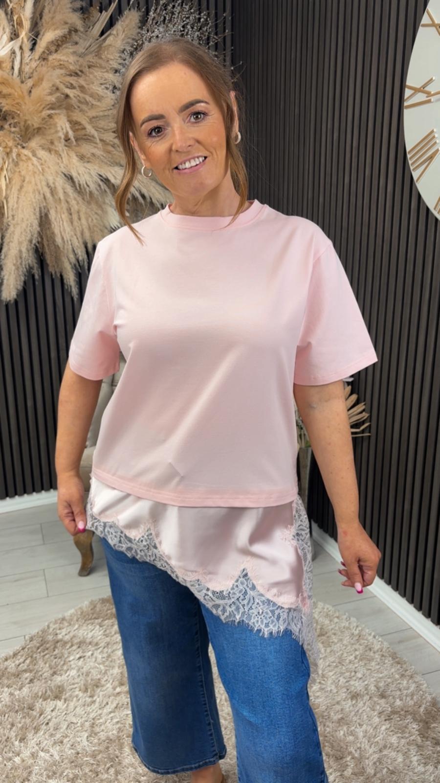 GEORGINA TOP - BLUSH