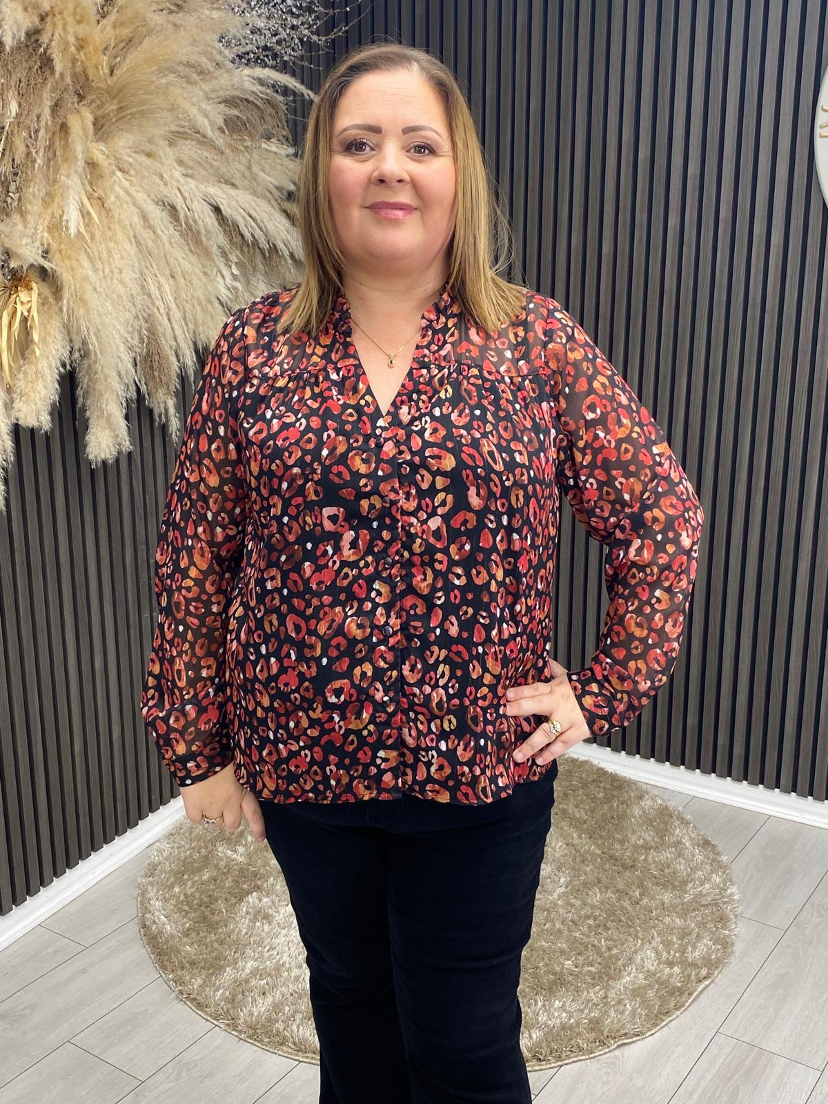AGATHA TOP - RED
