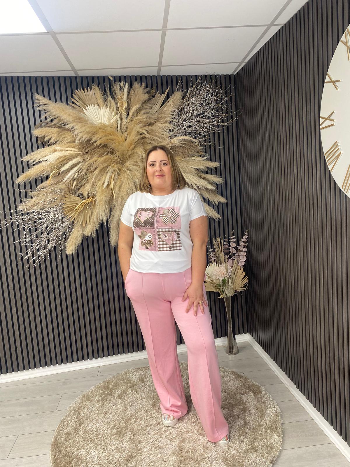 JANETTE T-SHIRT - PINK