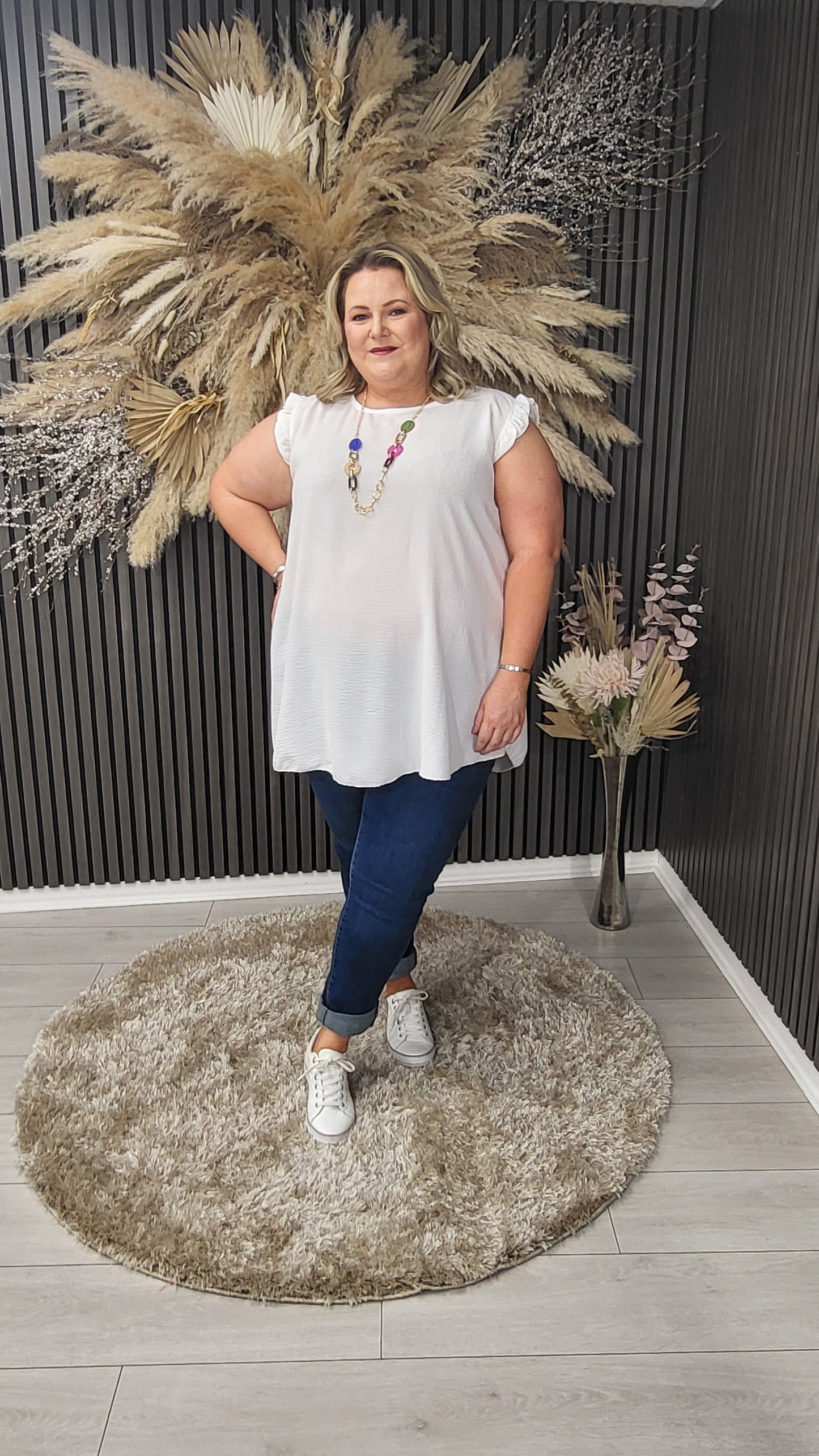 JOSIE TOP - WHITE