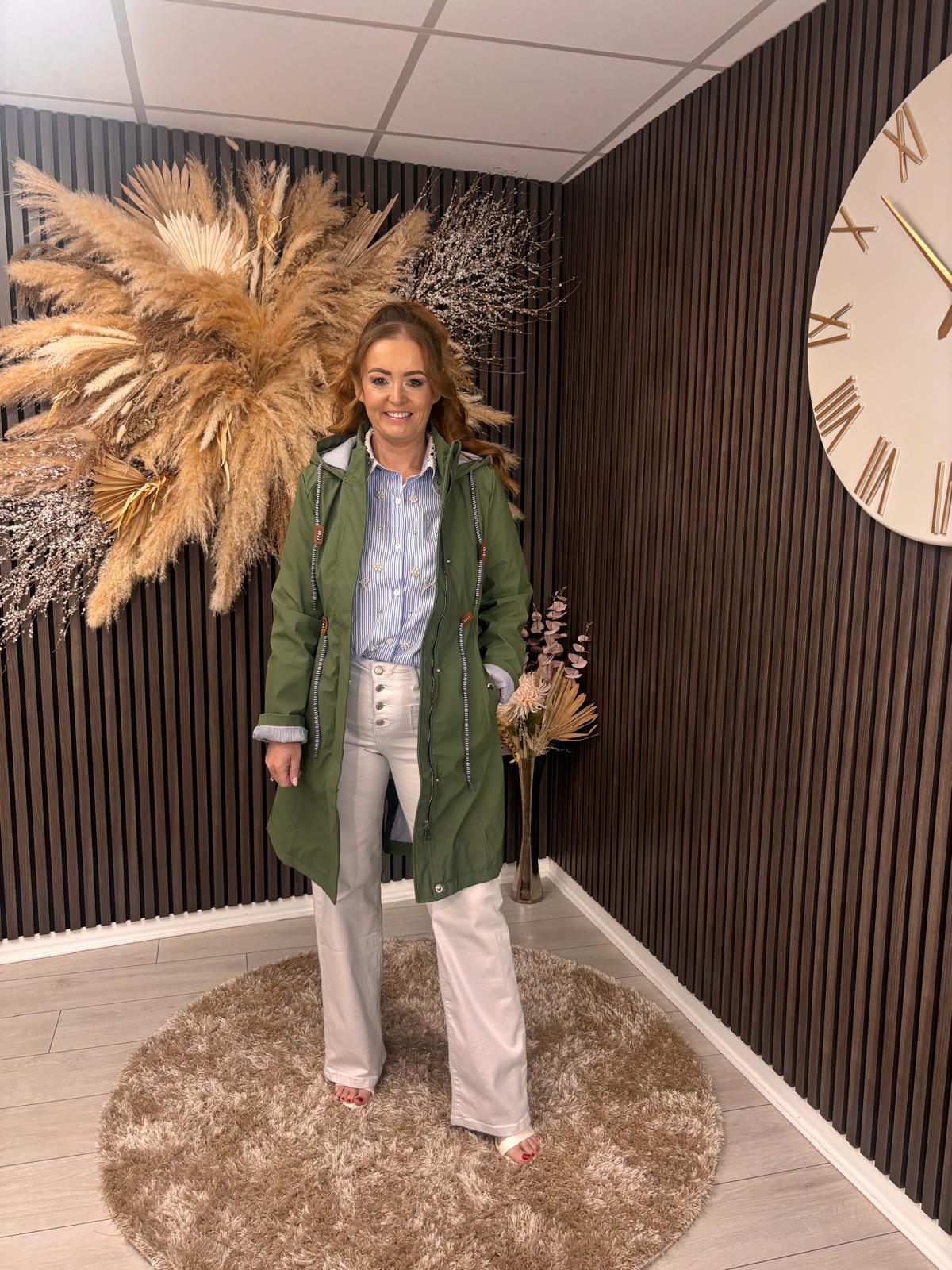 KATH RAINCOAT - KHAKI