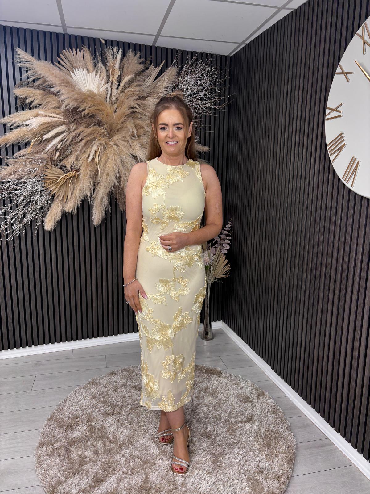 NOREEN DRESS - YELLOW
