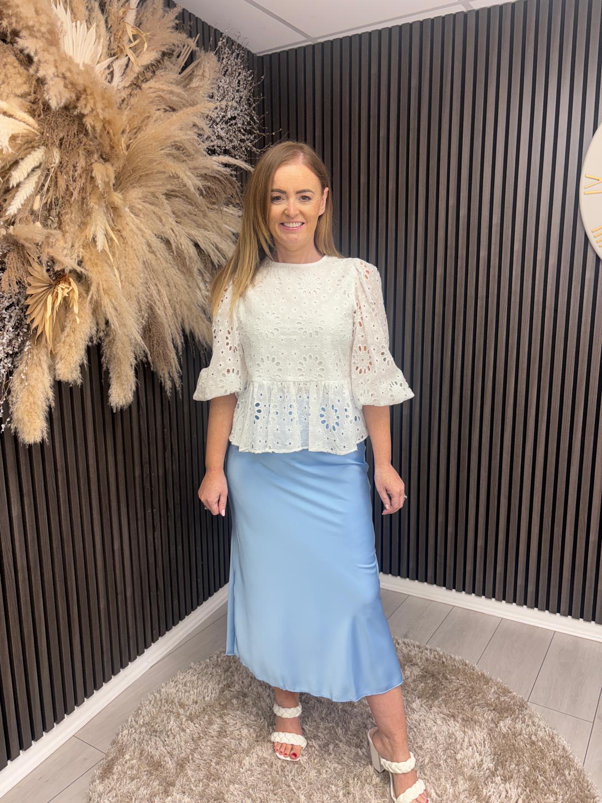 MARTA TOP - WHITE