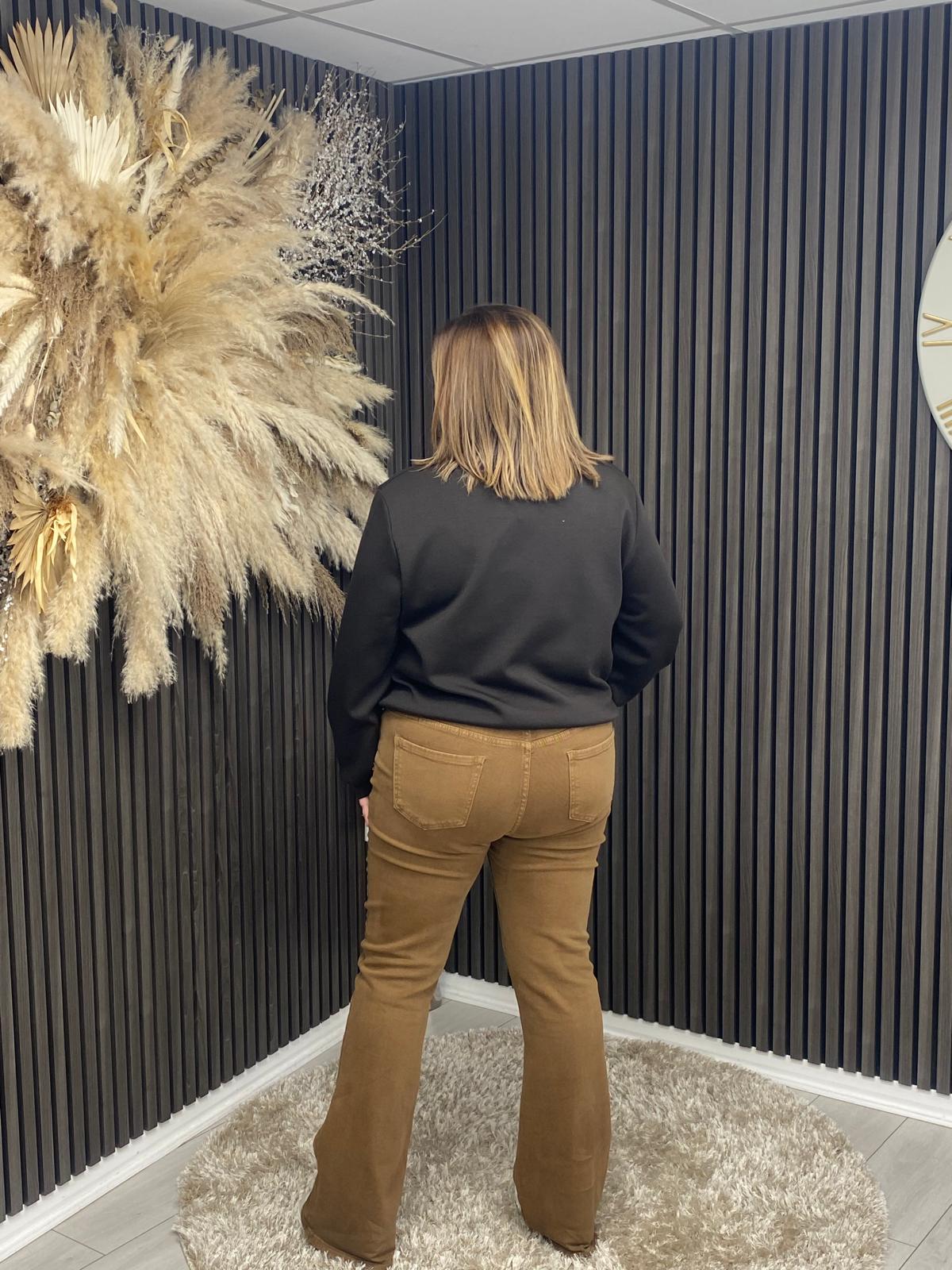 KACIE JEANS - CAMEL