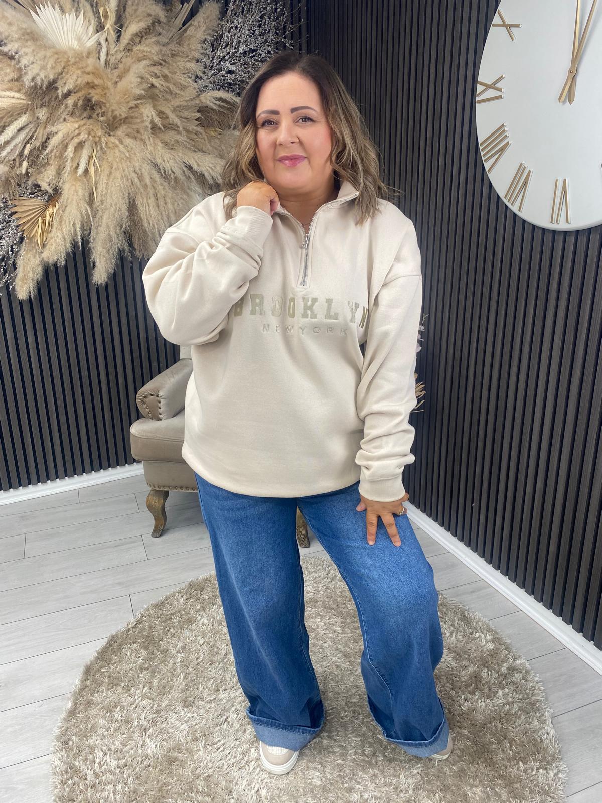 BROOKLYN JUMPER - BEIGE