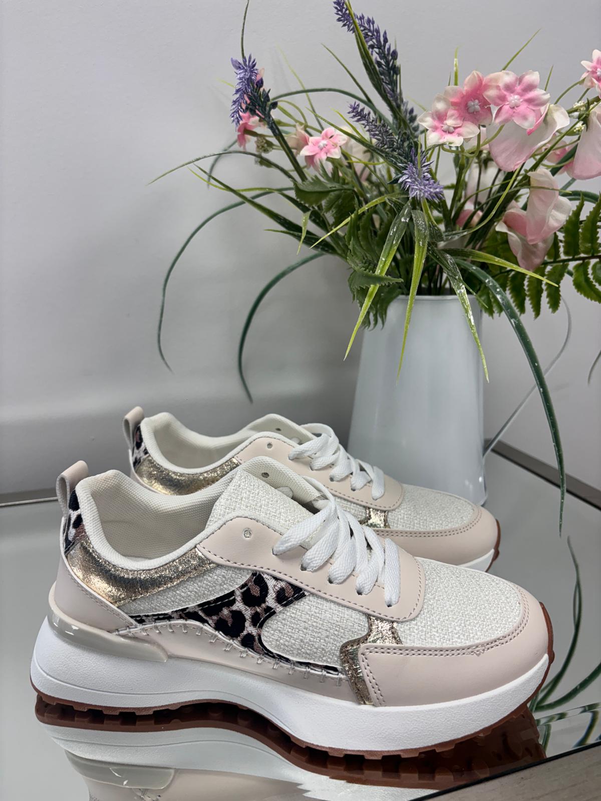 BILLIE TRAINERS - NUDE