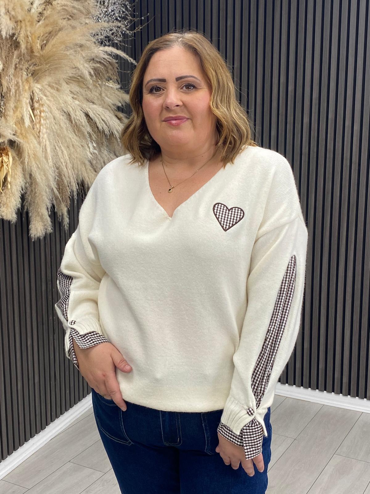 CECILIA JUMPER - CREAM