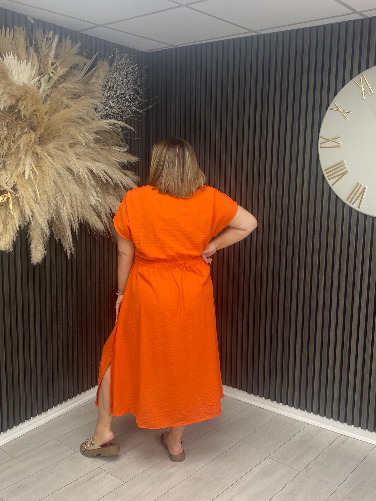 MARNIE DRESS - ORANGE