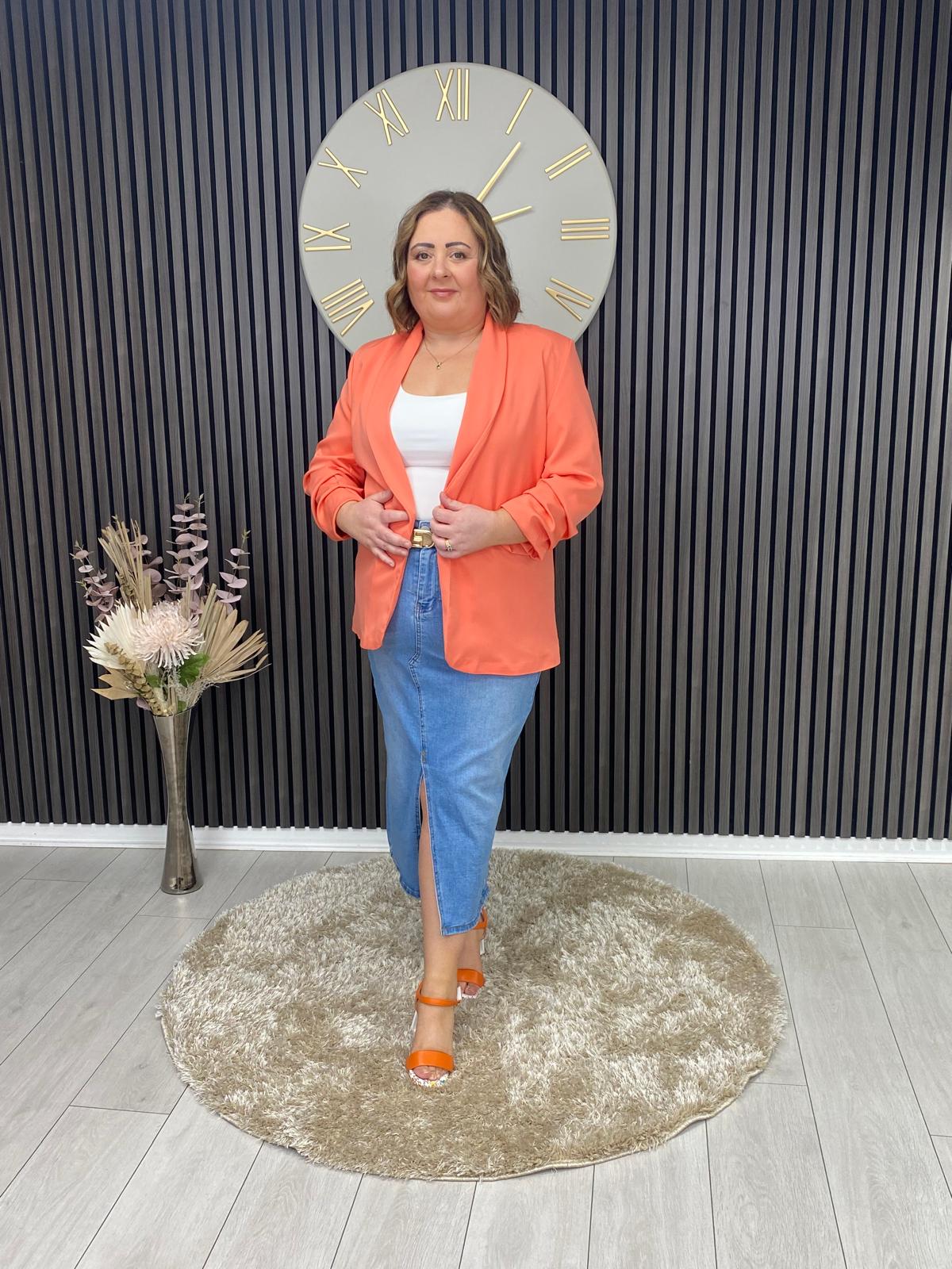 TANYA BLAZER - ORANGE
