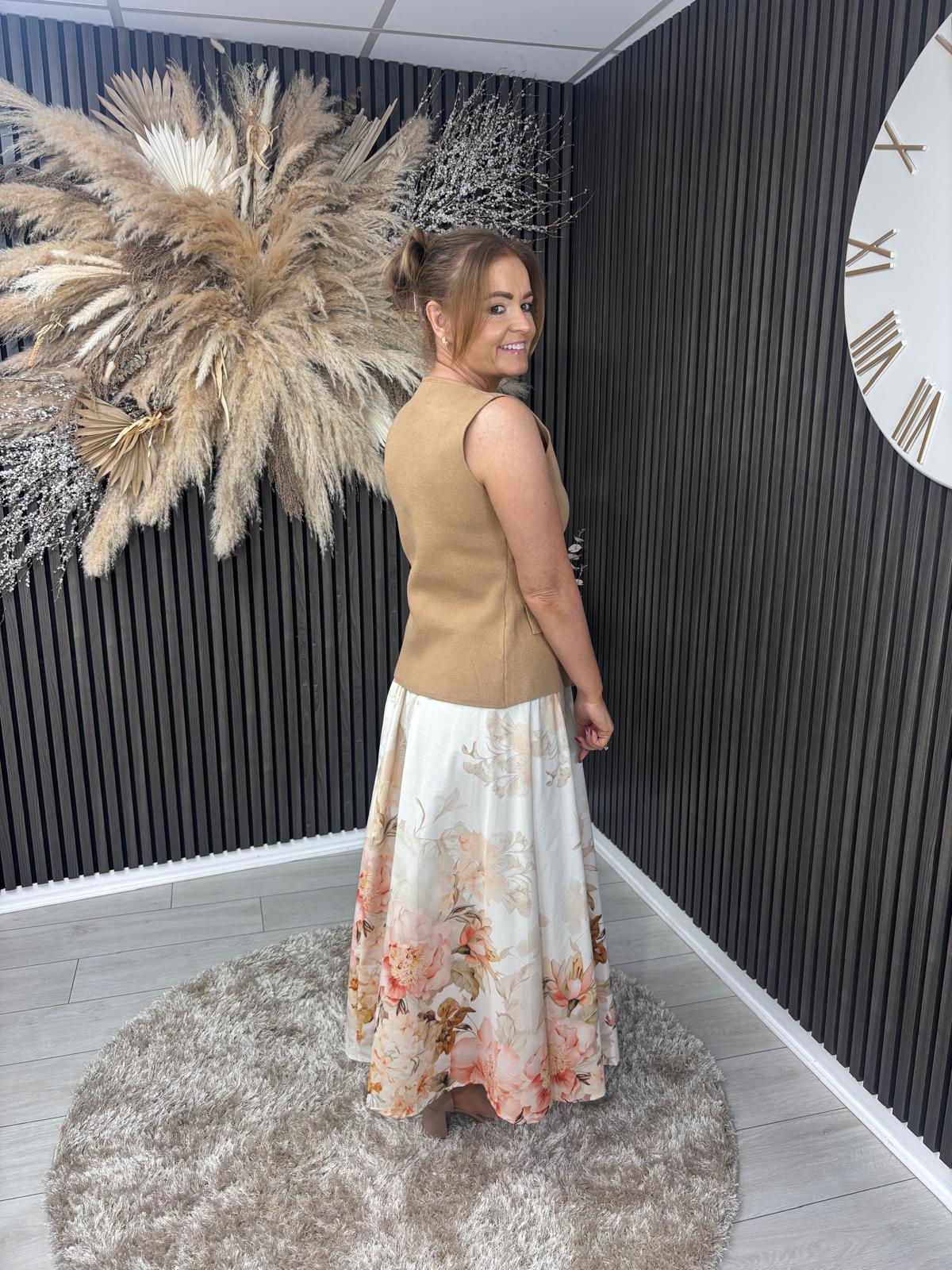 SANDRA SKIRT - CREAM