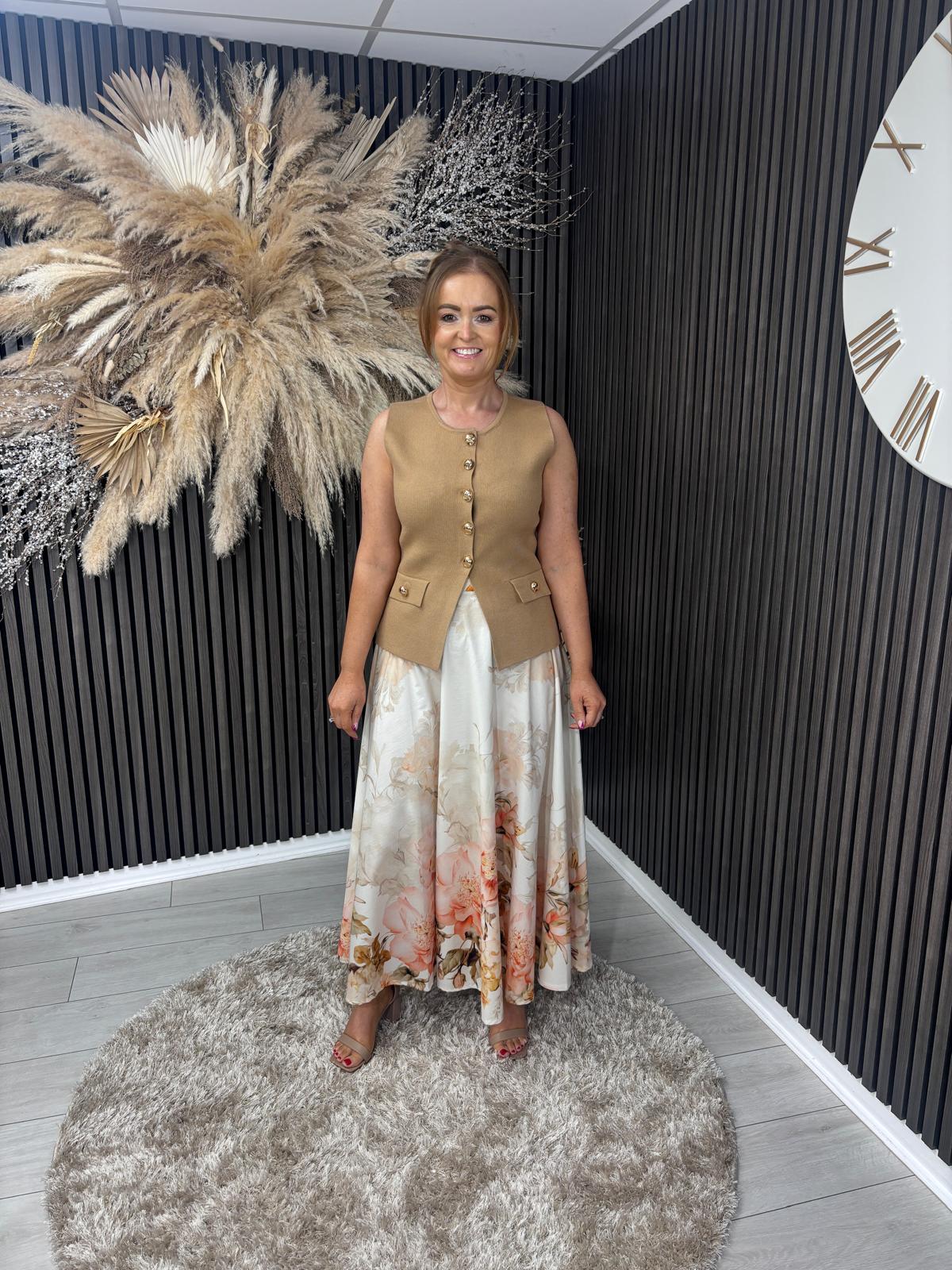 SANDRA SKIRT - CREAM