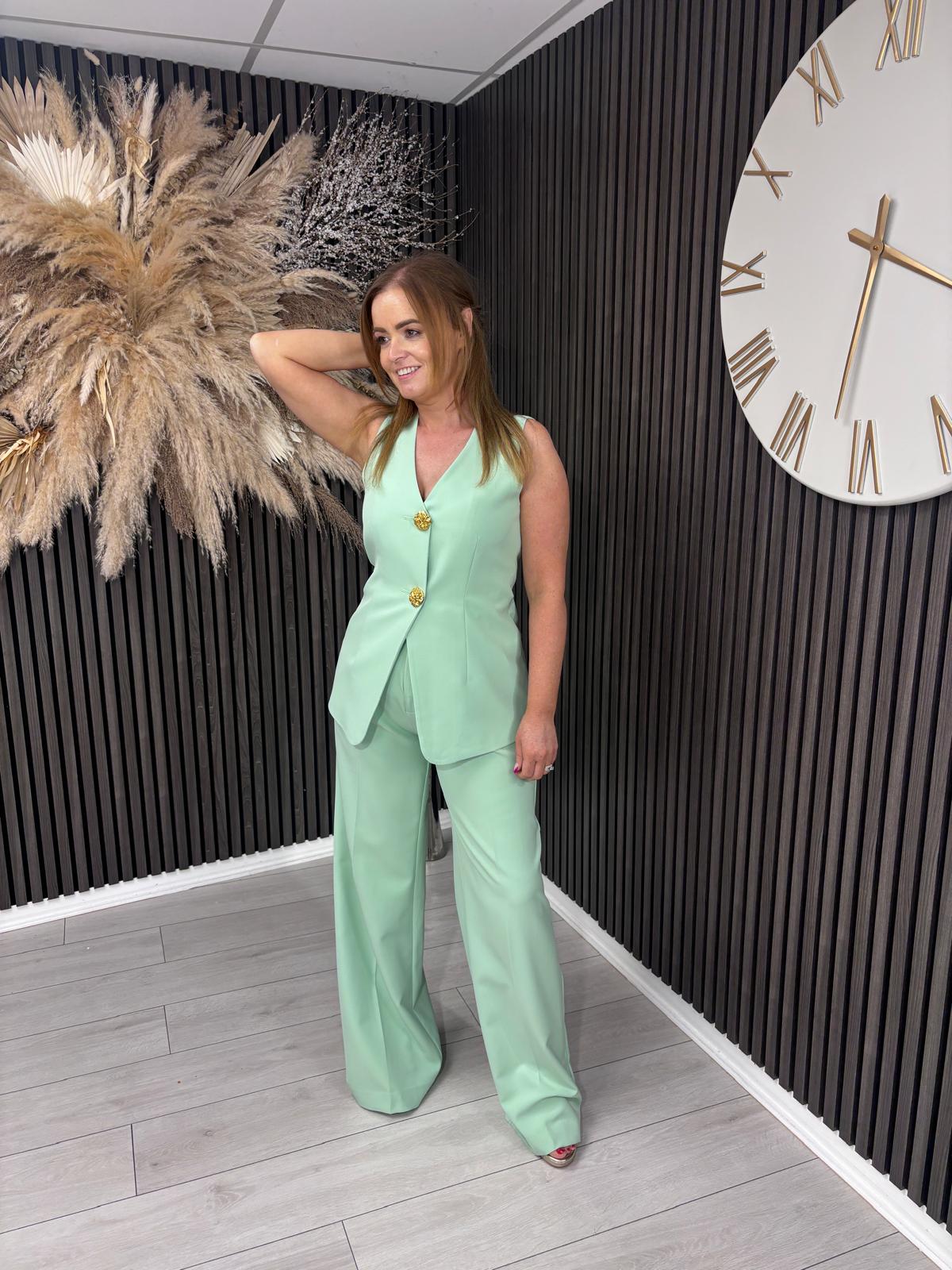 MOLLIE WAISTCOAT - MINT