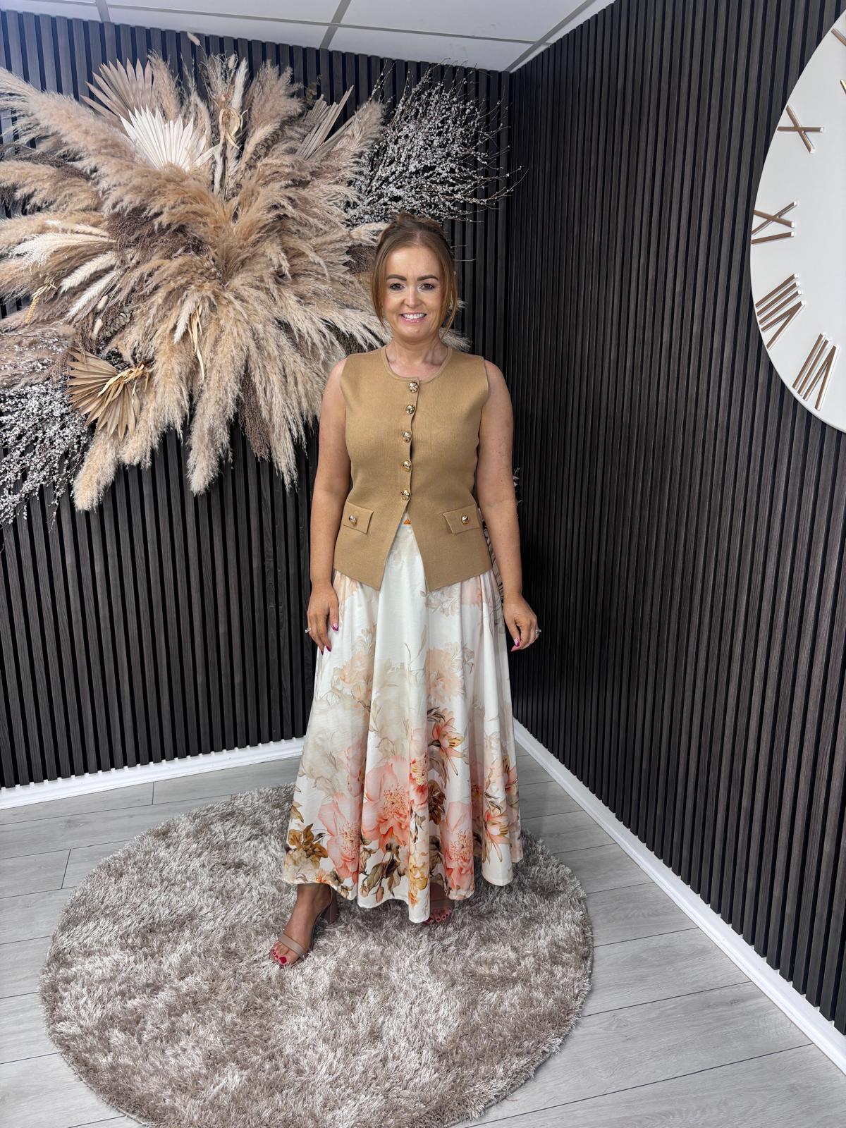 SANDRA SKIRT - CREAM