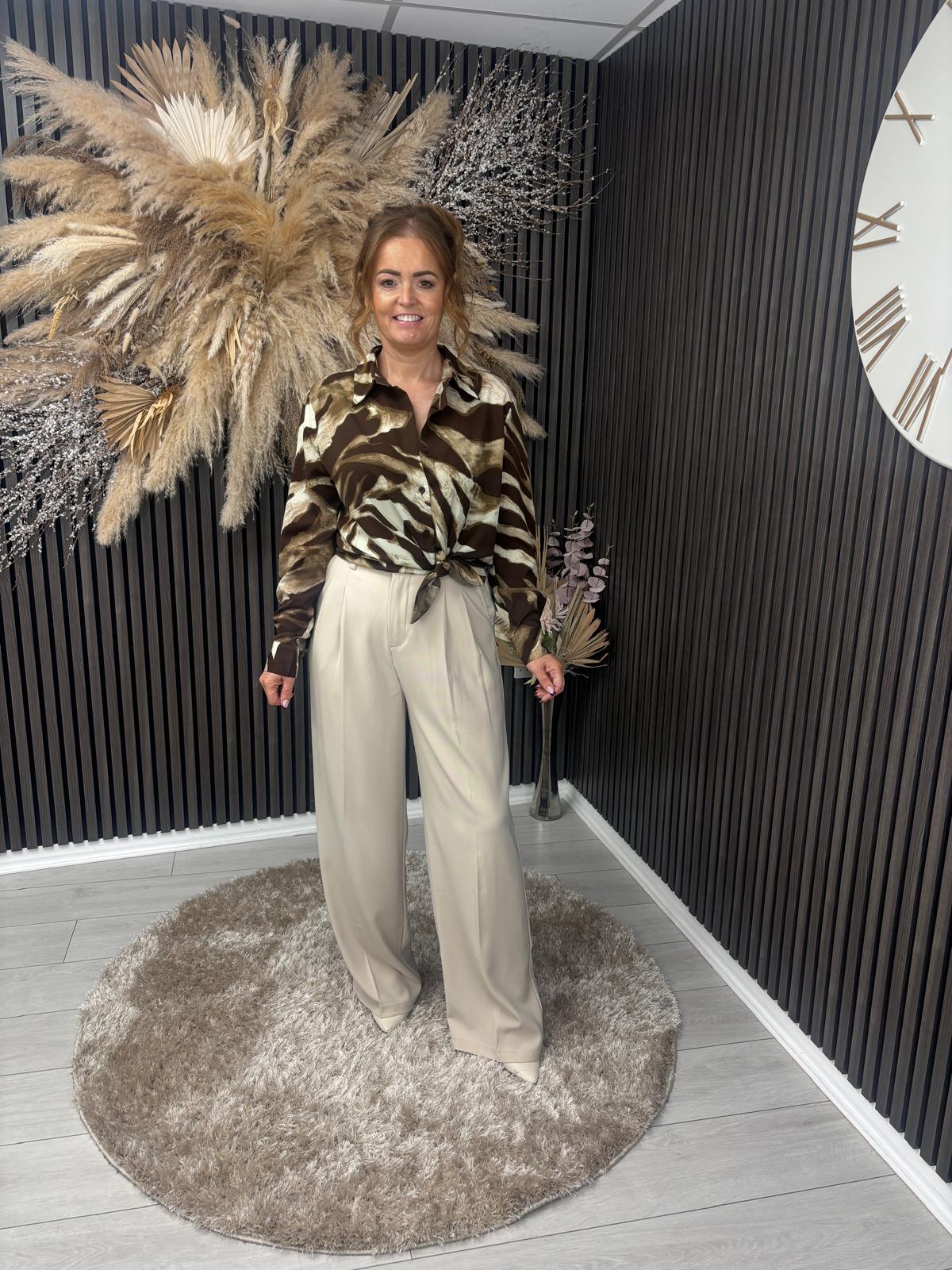 ERIN TROUSER - CREAM