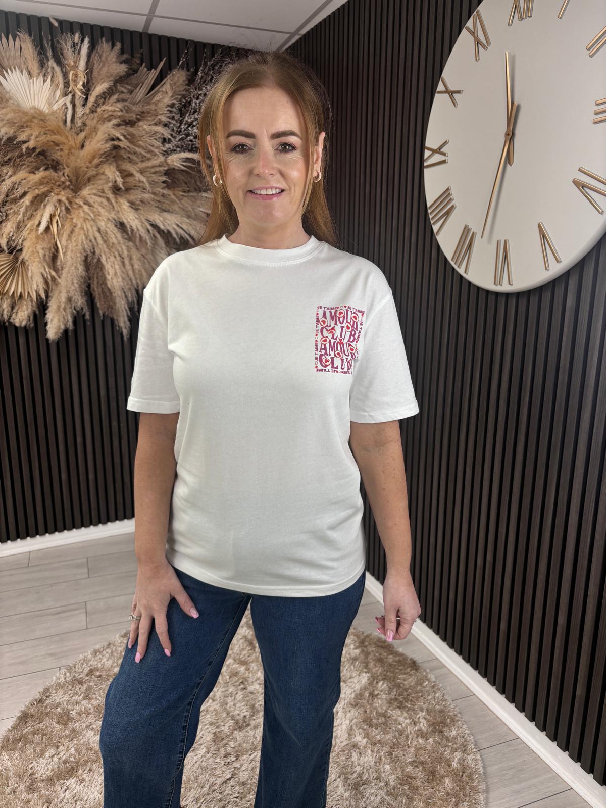 AVERY T-SHIRT - WHITE