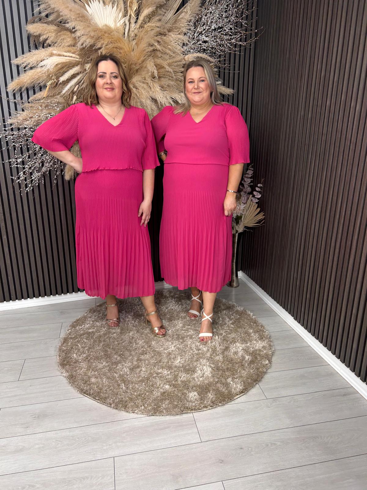 STACEY DRESS - PINK