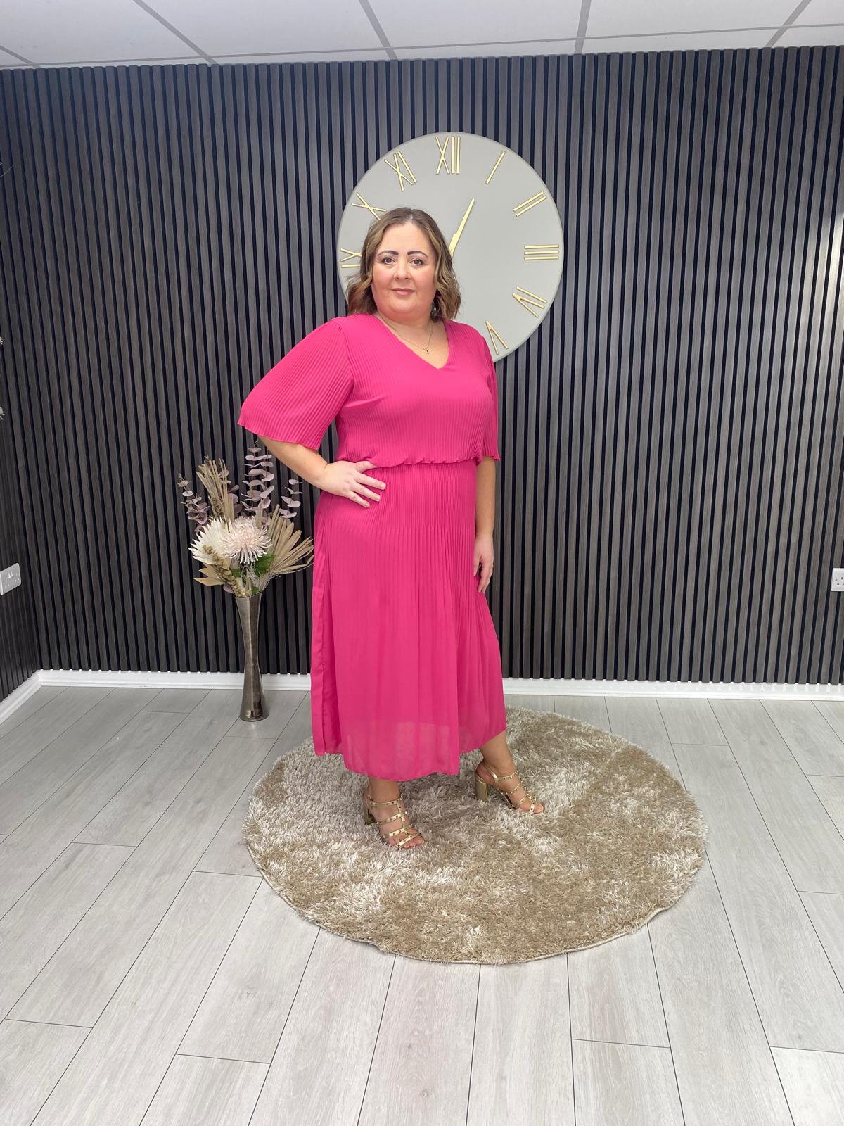 STACEY DRESS - PINK